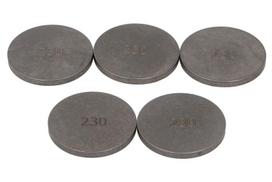 Vožtuvo plokštelė PZ25230/5 25mm x2,3mm, (5 vnt.) Tinka: HONDA; TRIUMPH; YAMAHA