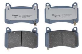 stabdžių trinkelių rinkinys, diskinis stabdys BREMBO P 09 029E