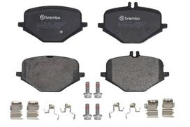 stabdžių trinkelių rinkinys, diskinis stabdys BREMBO P 50 167