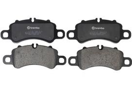 stabdžių trinkelių rinkinys, diskinis stabdys BREMBO P 65 041