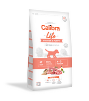 CALIBRA Dog Life Starter & Puppy Lamb sausas maistas šuniukams su ėriena ir ryžiais, 12 kg