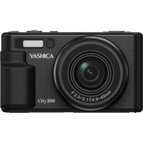 YASHICA Fotoaparatas City 200, juodas