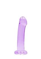 Varpos imitatorius su siurbtuku Non Realistic Dildo - 6,7''/ 17 cm, violetinė