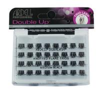 Priklijuojamų blakstienų rinkinys Ardell Double Up Knotted Flare Trios Medium 32 vnt.