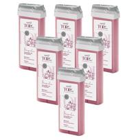 Vaško kasetė ItalWax TopLine Magnolia, 6x100 ml