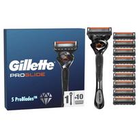 Gillette ProGlide skustuvas vyrams + 10 skutimosi galvučių