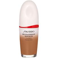 Shiseido Revitalessence Skin Glow Foundation lengvos tekstūros šviesinamojo poveikio makiažo pagrindas SPF 30 atspalvis Cedar 30 ml