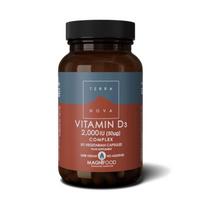 Terranova Vitaminas D 2000 Vitamin D 2000 50 kapsuliu