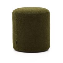 Žalios spalvos iš boucle pufas Kaeli – Kave Home