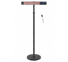 TunaBone Electric Standing Patio Heater, Single carbon golden tube | TB2580ST-01 | Patio heater | 2500 W | Black