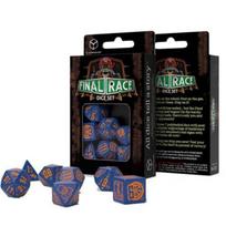 Kauliukų rinkinys Final Race Dice Set: Road Fever, mėlyna