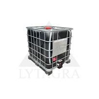 PLASTIKINĖ TALPA 1000L MATINĖ NAUDOTA