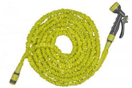 Išsitempianti sodo žarna su purkštuku Bradas Trick Hose 7,5m-22m, žalsva