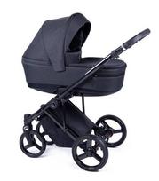 Coletto Universalus 3in1 vežimėlis Fado, black Fa-05