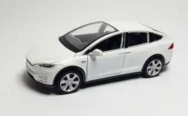 Automobilis Tesla X90 Resteq, baltas