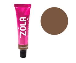 Zola Antakių dažai su kolagenu 03 Brown 15 ml