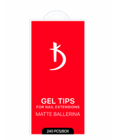 Kodi Gel antgaliai nagų priauginimui Matte Ballerina 240vnt.