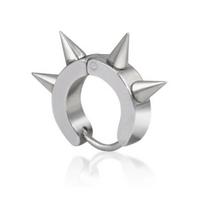 Auskaras Steel Punk Silver; 1vnt