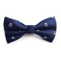 Peteliškė varlytė Skull Blue White