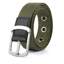 Diržas medžiaginis Person Army Green; 110cm
