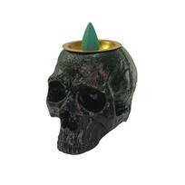 Smilkalinė dekoracija Waterfall Skull Black; 6.5x7.8cm