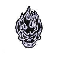 Antsiuvas medžiaginis Cold Fire, 6.5x4cm
