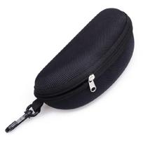 Dėklas akiniams Hard Zip Black; juodas