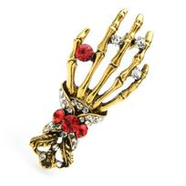 Segė Skeleton Gold; 4.8x2.2cm