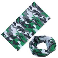 Bandana kaklaskarė Žalias Kamufliažas, universalaus dydžio