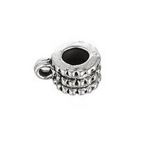 Karoliukas metalinis Žiedas K 2001; 4.5/8x10mm