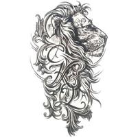 Laikina tatuiruotė Liūtas 8420; 12x19cm