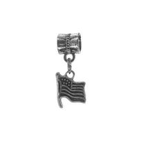 Karoliukas su pakabuku USA Flag 2024; 4.5/6x14mm