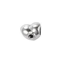 Karoliukas metalinis Tunelis 3009; 4.5/10x8mm
