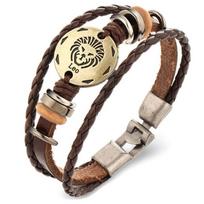 Apyrankė zodiako ženklas Liūtas Leo; 19cm