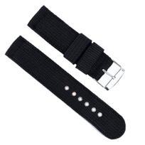 Laikrodžio dirželis Classic Black; 20mm, 22mm