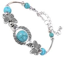 Apyrankė Drugelis Turquoise; 19-24cm
