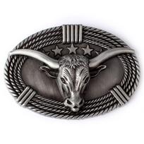 Sagtis diržui Silver Bull; 9.2x6.2cm