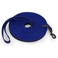 1,5M/5M/3M/15M Vidutinis mažas, ilgas šuns pavadėlis Latex Silk Lengvas ir patogus dresavimas Didelis Dviejų spalvų WALK THE šunų pavadėlis 10 metrų 1.5M mėlyna