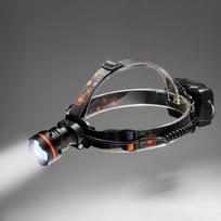 Prožektorius nešiojamas ant galvos Tiross TS-1199; LED; 3,7 V; 3x2,0 Ah akum.