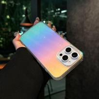 Applicable To Iphone16 Color-plated Phone Cases, N52 Magnetic Attraction, Apple 15 Transparent Glitter, Samsung S24ultra iPhone16E