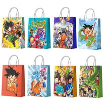 Dragon Ball Popierinis maišelis, Dragon Ball Gimtadienio dekoracija Gimtadienio dovanų pakavimo maišelis Saldainių maišelis Dragon Ball Gimtadienio dekoracija 24 vnt.