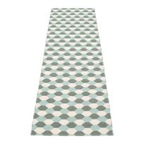 Žalios spalvos/turkio spalvos lauko kilimas 70x250 cm Dana Army – Pappelina