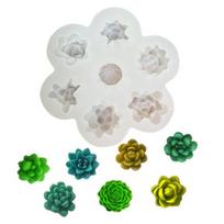 Silikoninė gėlių forma tortui, šokoladui, muilui, 3D rožė, rankų darbo žvakė, gipso forma, maistinis, daugkartinio naudojimo kepimo įrankiai B