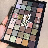 40 spalvų akių šešėlių paletė Utopia Queen Žemės atspalviai, matiniai ir perlamutriniai, tinka visiems 40-color eye shadow