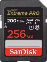 Extreme Pro SDXC 256GB 200/140MB/s V30 UHS-I