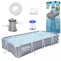 Karkasinis baseinas Bestway 366cmx201cmx66cm 7in1 561FV