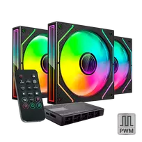 TACENS MARS MF-3DPROKIT FANS 120 ARGB x3 BK- wentylatory+hub+pilot (TACMARS-MF3DPROKIT)