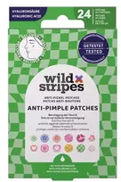 Wild Stripes - Groovy Protect Hydrocolloid Acne Patches with Hyaluronic Acid (Anti-Pimple Patches) 24 pcs