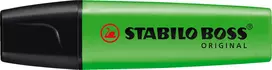 Teksto žymeklio papildymas STABILO BOSS žalias