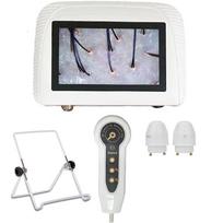 50X/200X Portable Skin Analyzer Machine 5 inch Scalp Detector Hair Follicle Oil Moisture Tester Skin Care Monitor Rechargeable balta